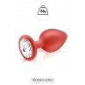 Plug bijou silicone rouge M - Hidden Eden Plug bijou silicone rouge M - Hidden Eden