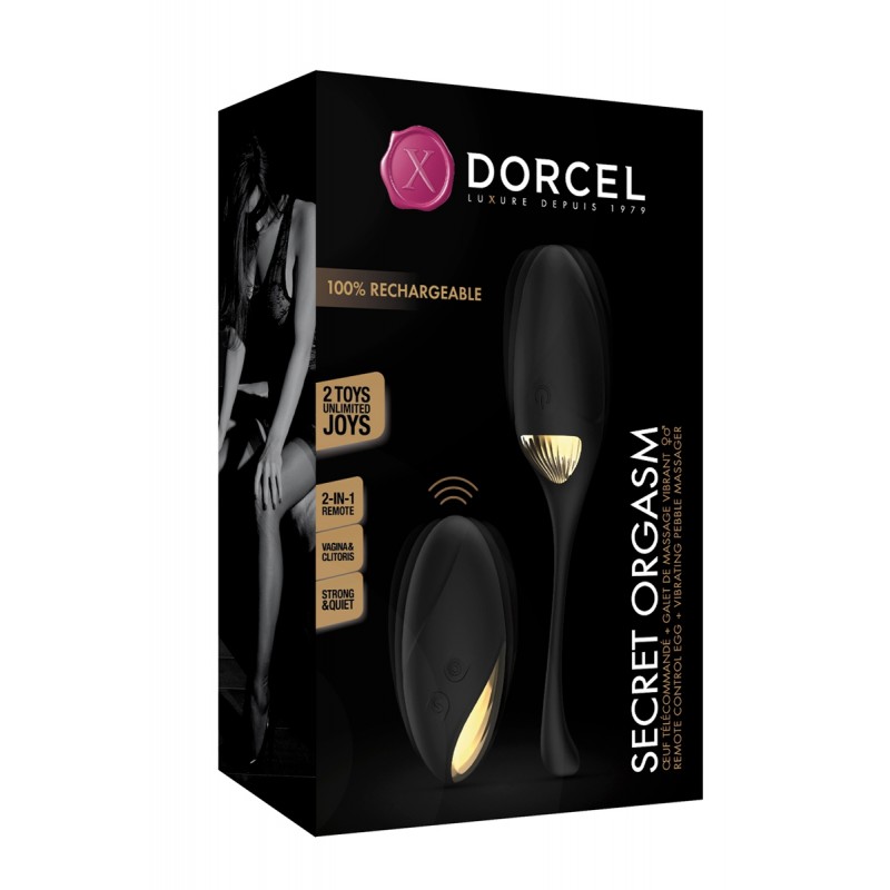Sextoy 2 en 1 Secret Orgasm - Dorcel Sextoy 2 en 1 Secret Orgasm - Dorcel