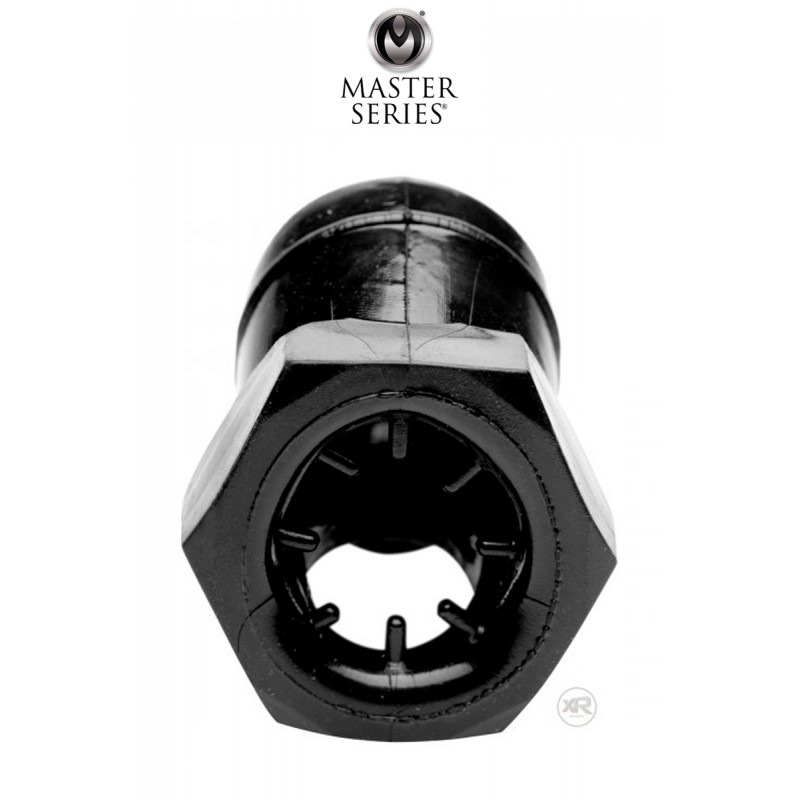 Cage de chasteté restrictive noire - Master Series Cage de chasteté restrictive noire - Master Series