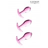 Set 3 plugs anal en verre Glossy Toys n° 17 Pink Set 3 plugs anal en verre Glossy Toys n° 17 Pink