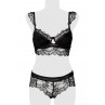 Ensemble culotte et balconnet dentelle - Grey Velvet Ensemble culotte et balconnet dentelle - Grey Velvet