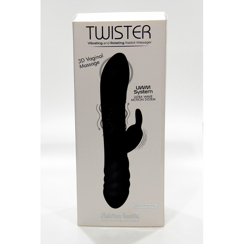 Vibro Rabbit rechargeable Twister - Adrien Lastic Vibro Rabbit rechargeable Twister - Adrien Lastic