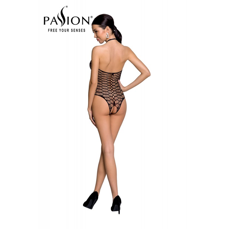 Body résille ouvert BS087 - Noir Body résille ouvert BS087 - Noir