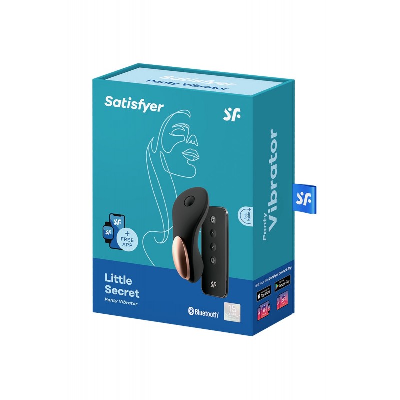 Stimulateur Little Secret noir - Satisfyer Stimulateur Little Secret noir - Satisfyer