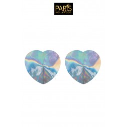 Nipples argentés hologramme - Paris Hollywood