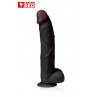 Gode XXL Prodigy Black 32 x 6 cm - Captain Red Gode XXL Prodigy Black 32 x 6 cm - Captain Red
