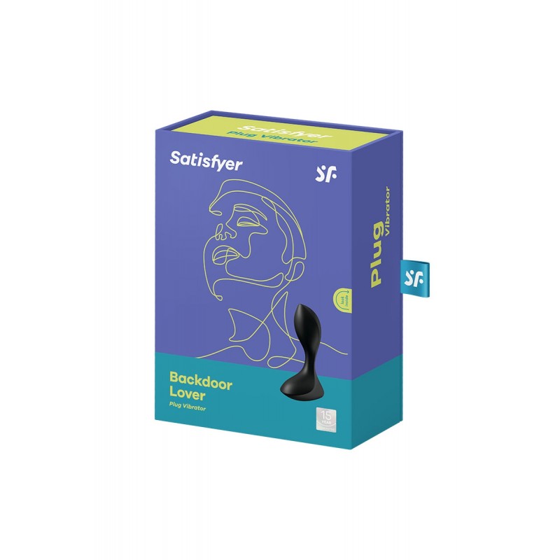 Plug vibrant Backdoor Lover noir - Satisfyer Plug vibrant Backdoor Lover noir - Satisfyer