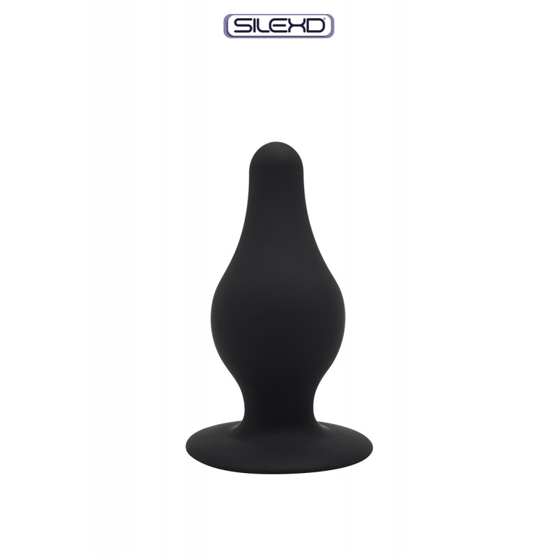 Plug anal The Original Model 2 noir 7,2 cm - SilexD Plug anal The Original Model 2 noir 7,2 cm - SilexD