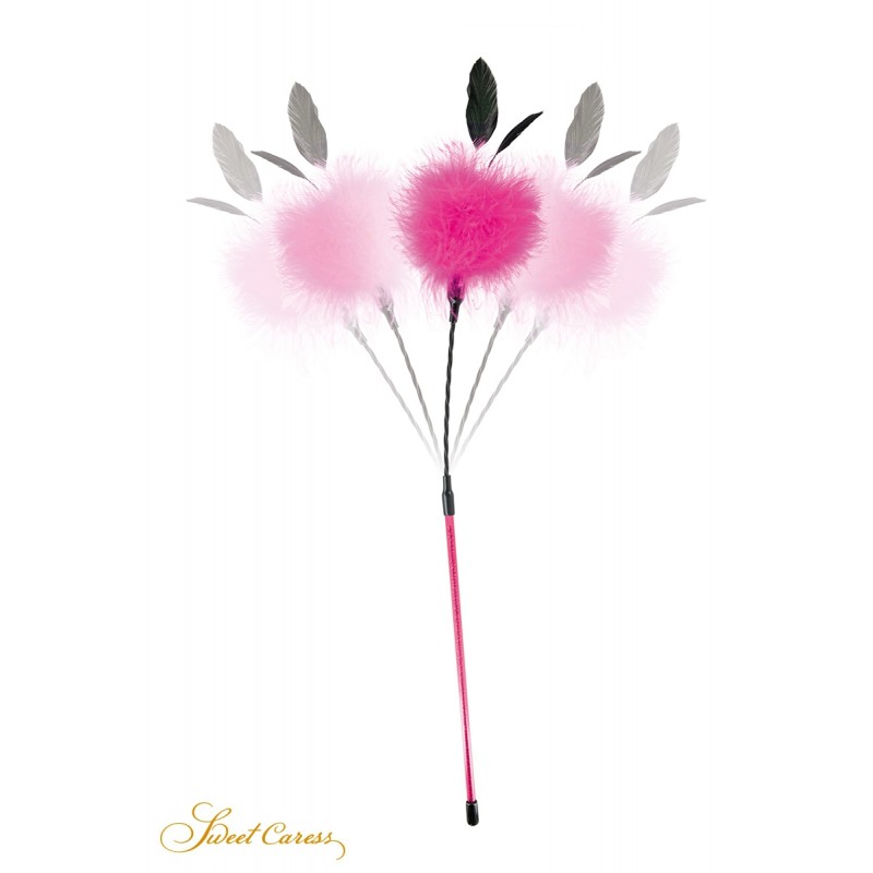 Plumeau à caresses rose - Sweet Caress Plumeau à caresses rose - Sweet Caress