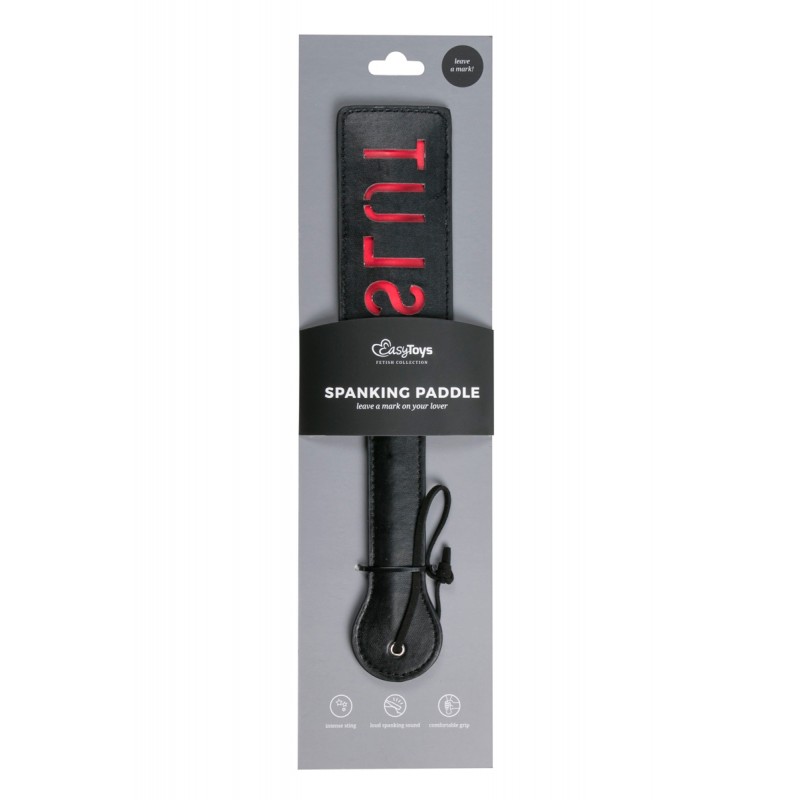 Paddle cuir Slut - Easytoys Fetish Collection Paddle cuir Slut - Easytoys Fetish Collection