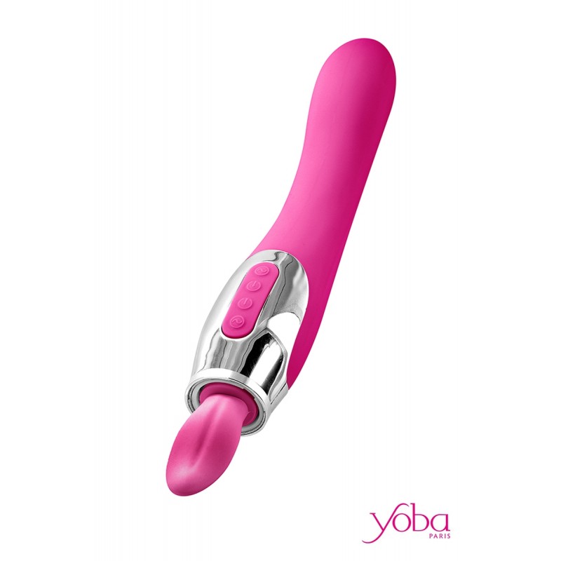Stimulateur 4 en 1 Harmony fuchsia - Yoba Stimulateur 4 en 1 Harmony fuchsia - Yoba