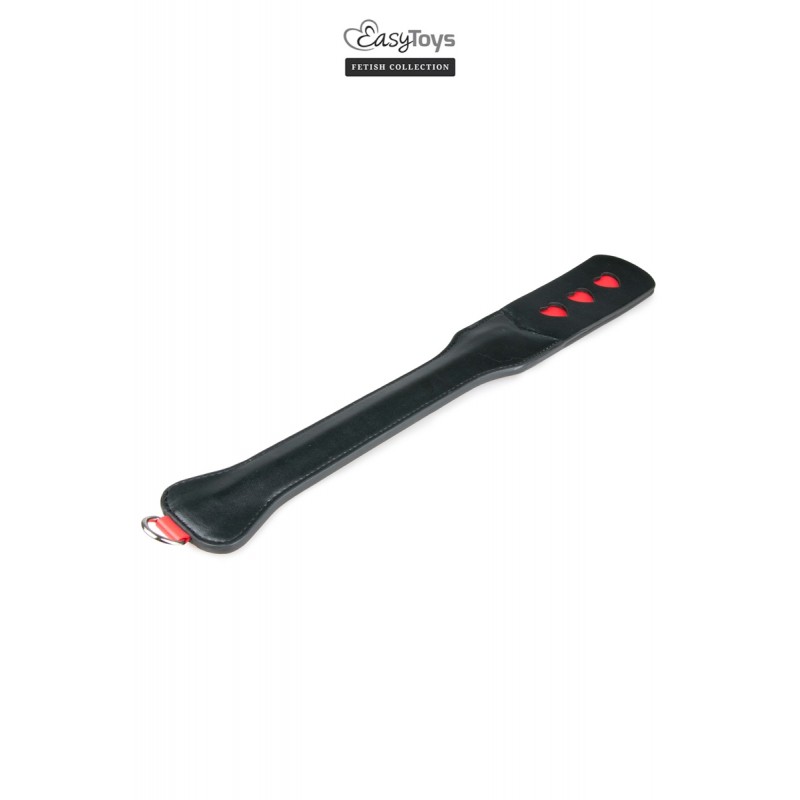 Paddle cuir 3 coeurs - Easytoys Fetish Collection Paddle cuir 3 coeurs - Easytoys Fetish Collection