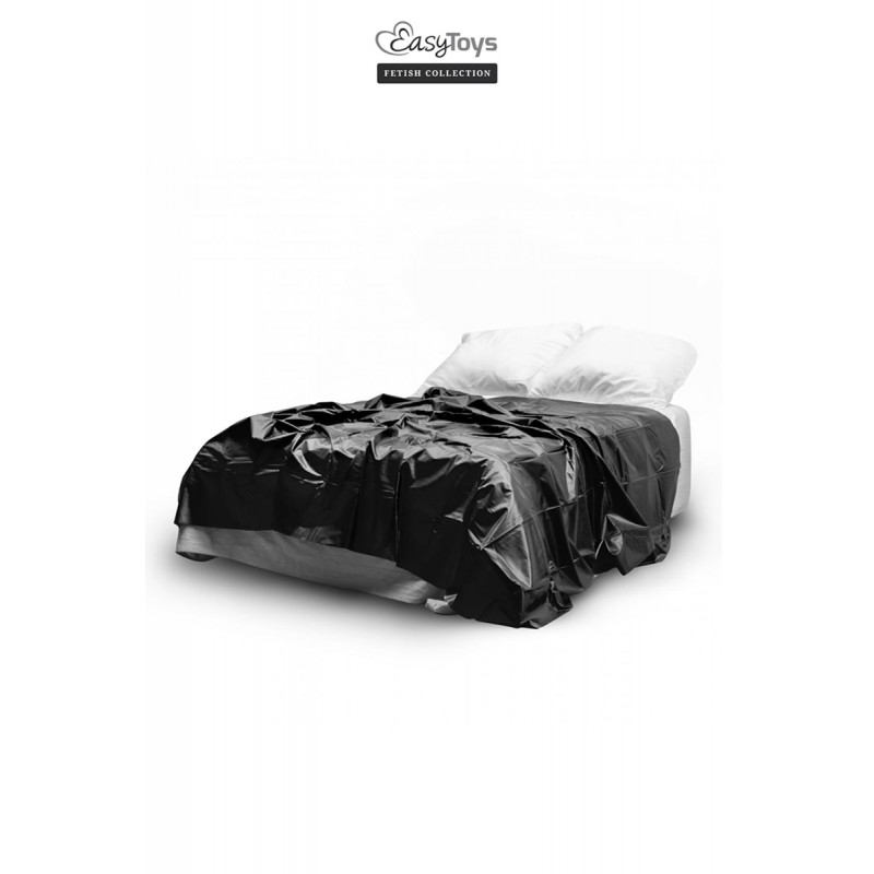 Drap Vinyle noir - EasyToys Fetish Collection Drap Vinyle noir - EasyToys Fetish Collection