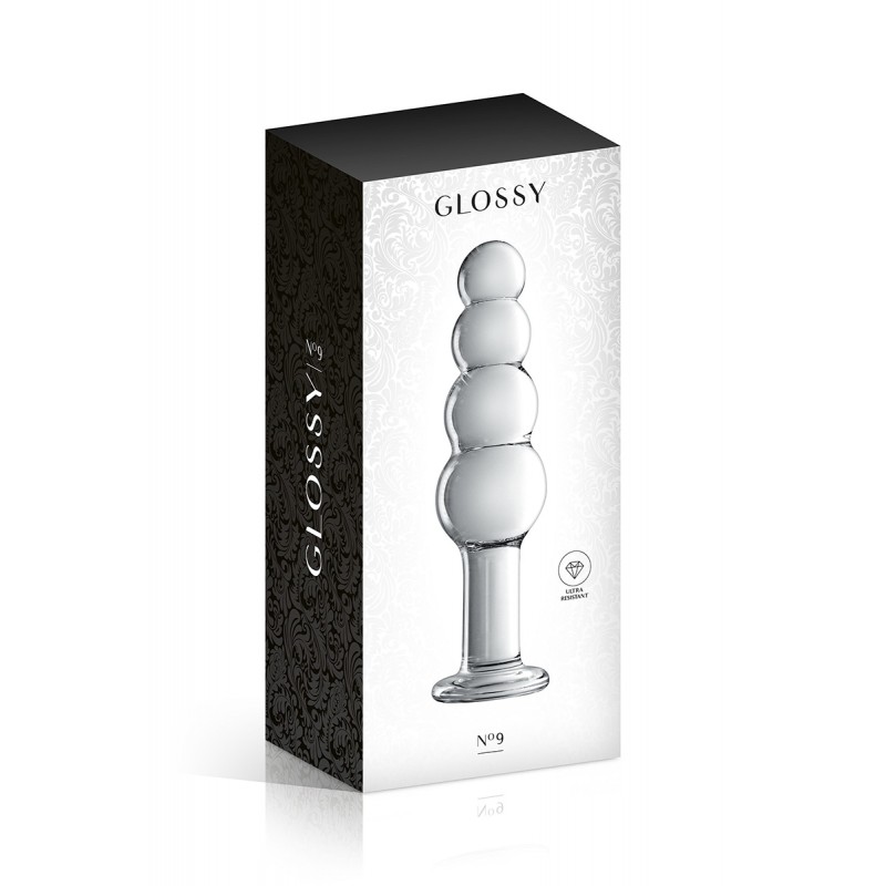 Gode verre Glossy Toys  n°9 Clear Gode verre Glossy Toys  n°9 Clear