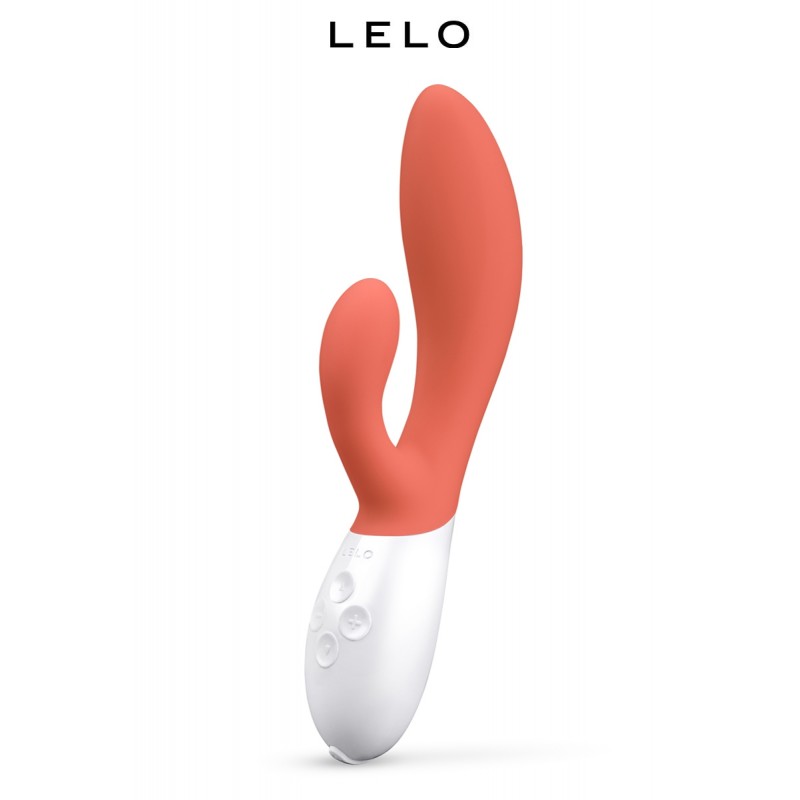 Vibro Rabbit Ina 3 Coral Red - Lelo Vibro Rabbit Ina 3 Coral Red - Lelo