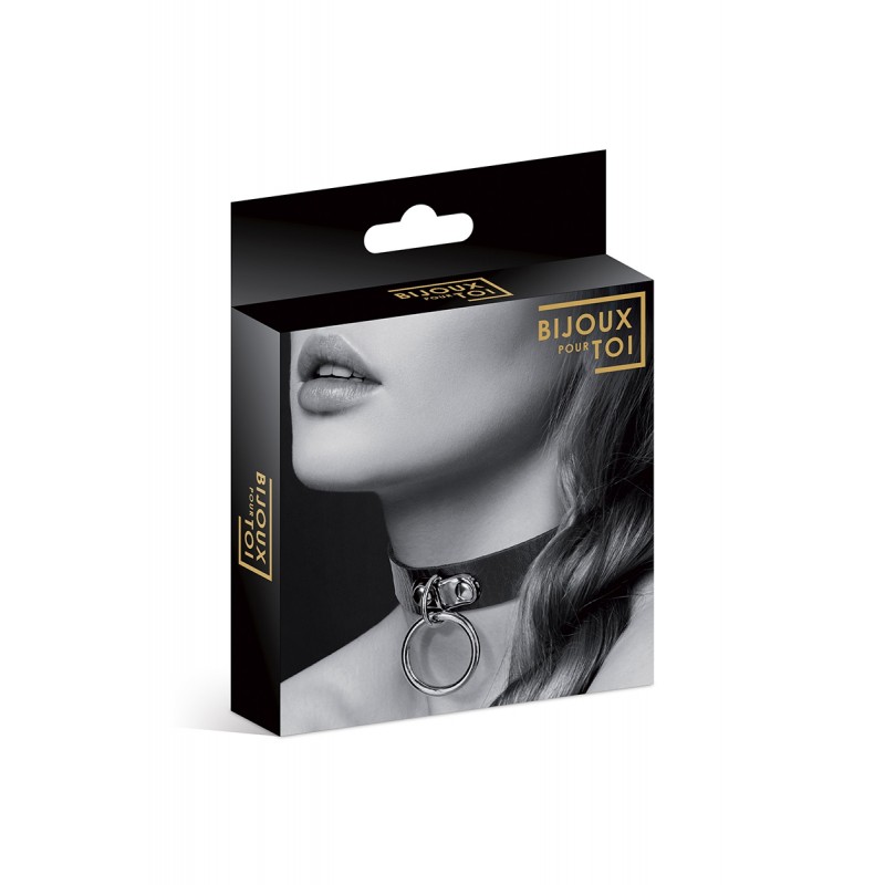 Collier Fetish avec anneau - Bijoux Pour Toi Collier Fetish avec anneau - Bijoux Pour Toi