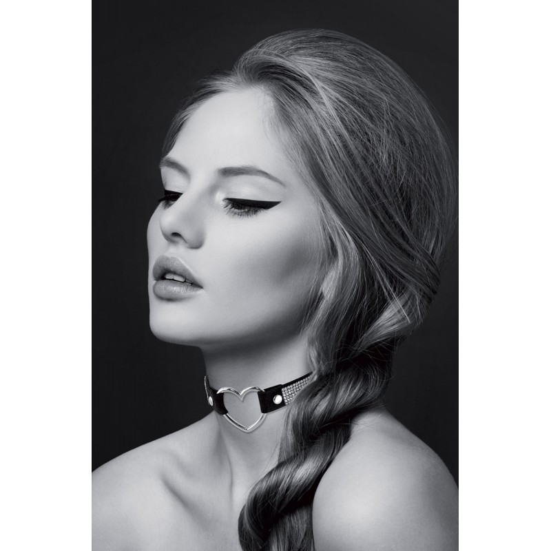 Collier strass et coeur - Bijoux Pour Toi Collier strass et coeur - Bijoux Pour Toi