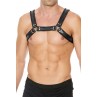 Harnais Buckle Bulldog noir - Ouch! Harnais Buckle Bulldog noir - Ouch!