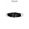 Collier Bondage Deluxe noir - Ouch! Collier Bondage Deluxe noir - Ouch!