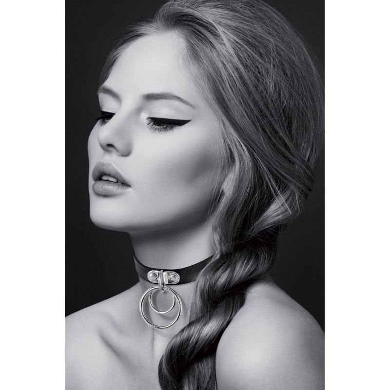 Collier Fetish avec double  anneau - Bijoux pour Toi Collier Fetish avec double  anneau - Bijoux pour Toi