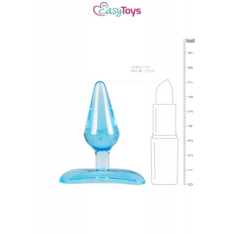 Mini plug anal bleu - EasyToys Mini plug anal bleu - EasyToys