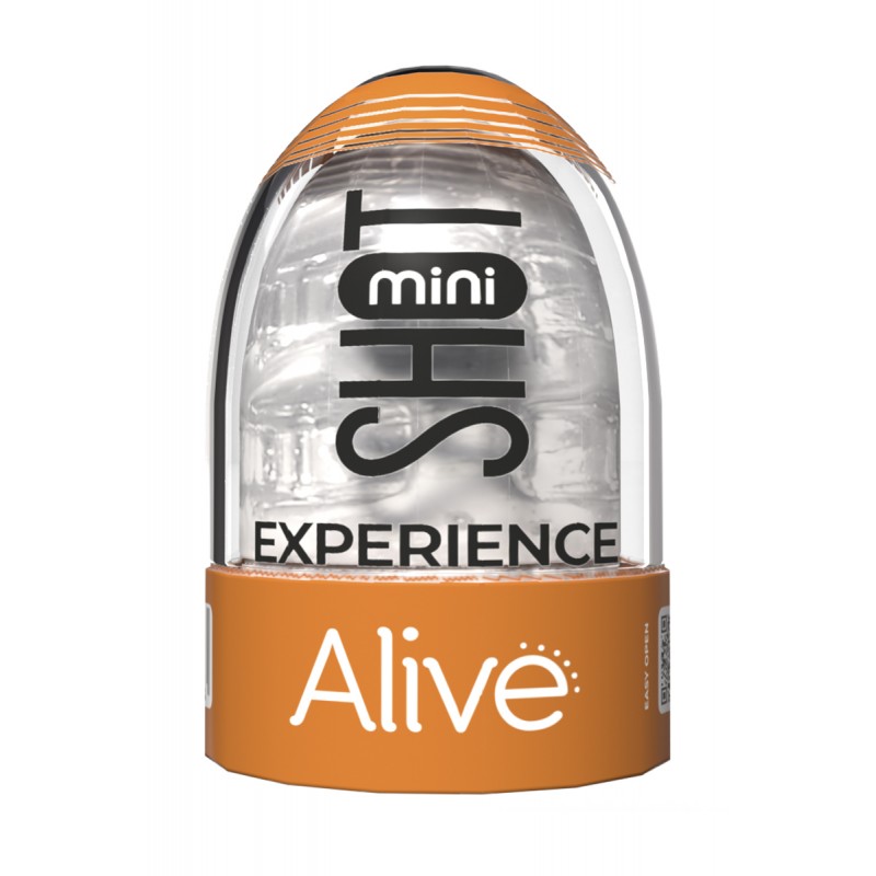 Masturbateur Mini Shot Experience Transparent Masturbateur Mini Shot Experience Transparent