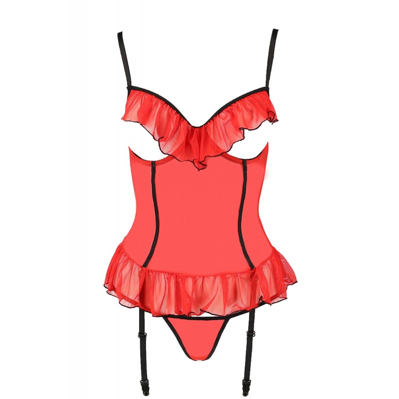 Guêpière seins nus Cherry - Passion Guêpière seins nus Cherry - Passion