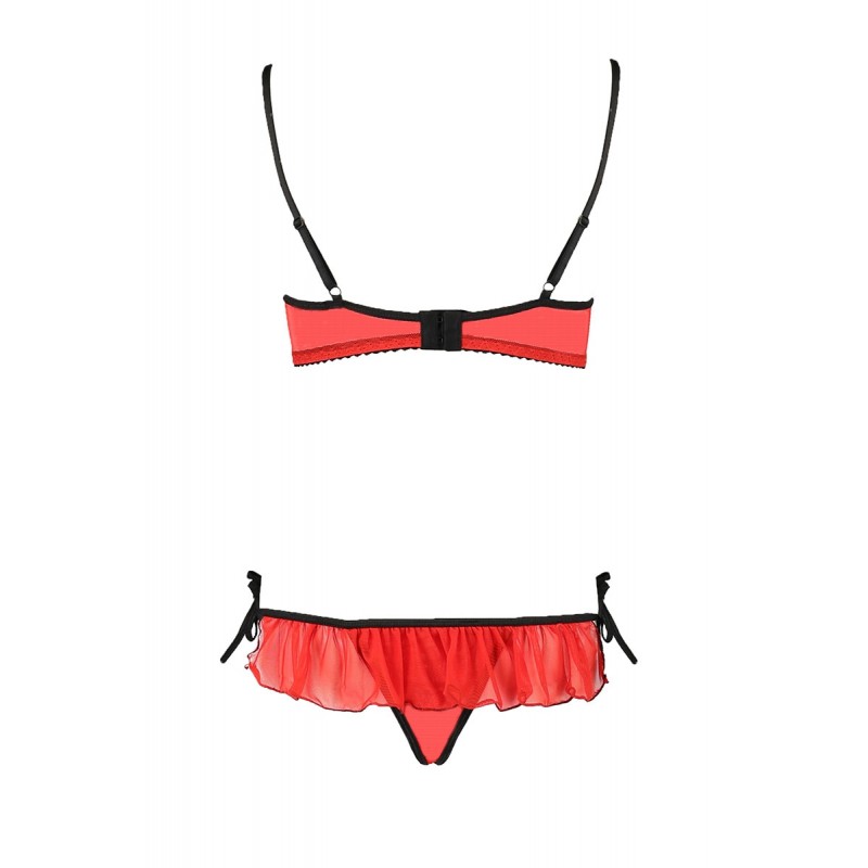 Ensemble lingerie seins nus Cherry - Passion Ensemble lingerie seins nus Cherry - Passion