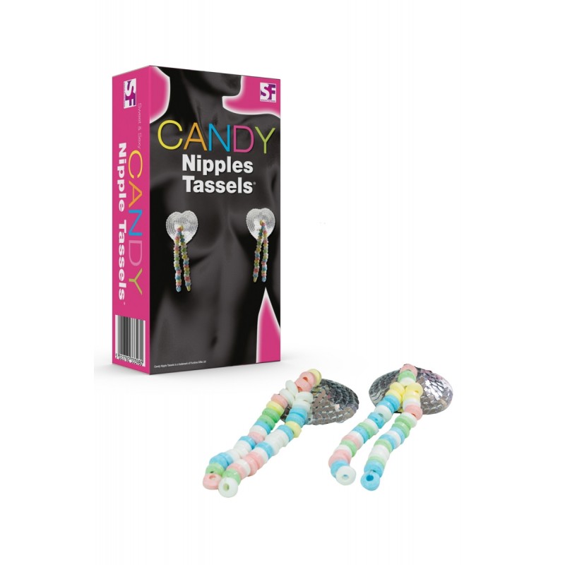 Cache tétons coeur en bonbon Cache tétons coeur en bonbon