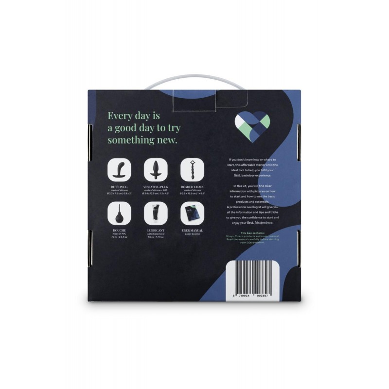 Coffret plaisir anal First Backdoor Experience - Loveboxxx Coffret plaisir anal First Backdoor Experience - Loveboxxx