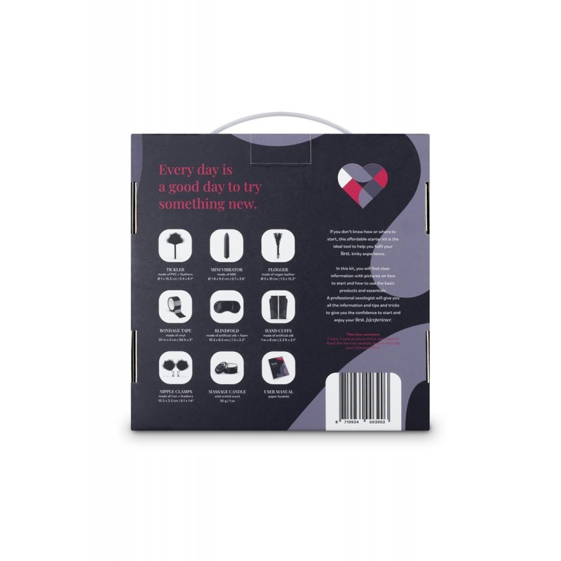 Coffret BDSM First Kinky Experience - Loveboxxx Coffret BDSM First Kinky Experience - Loveboxxx