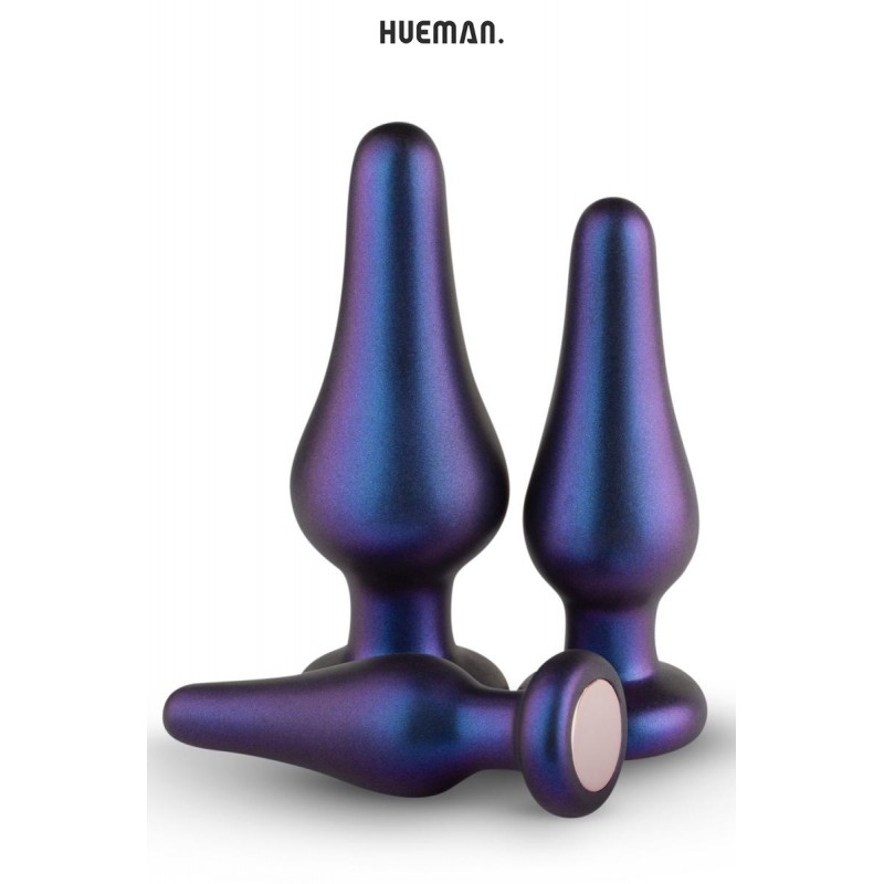 Kit 3 plugs anal Comet - Hueman Kit 3 plugs anal Comet - Hueman