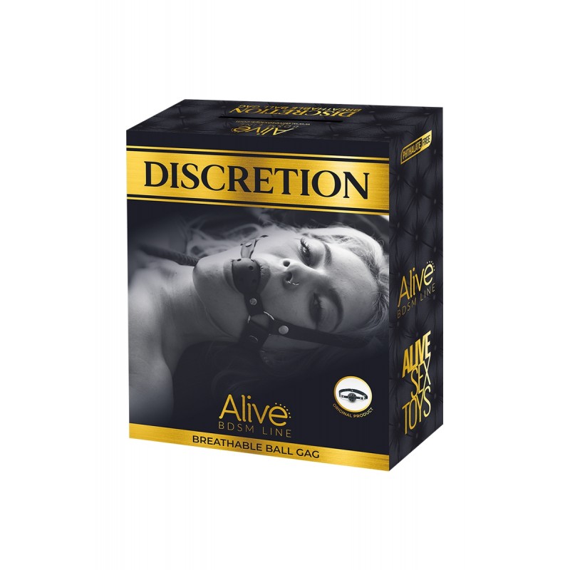 Baillon Discretion rouge - Alive Baillon Discretion rouge - Alive