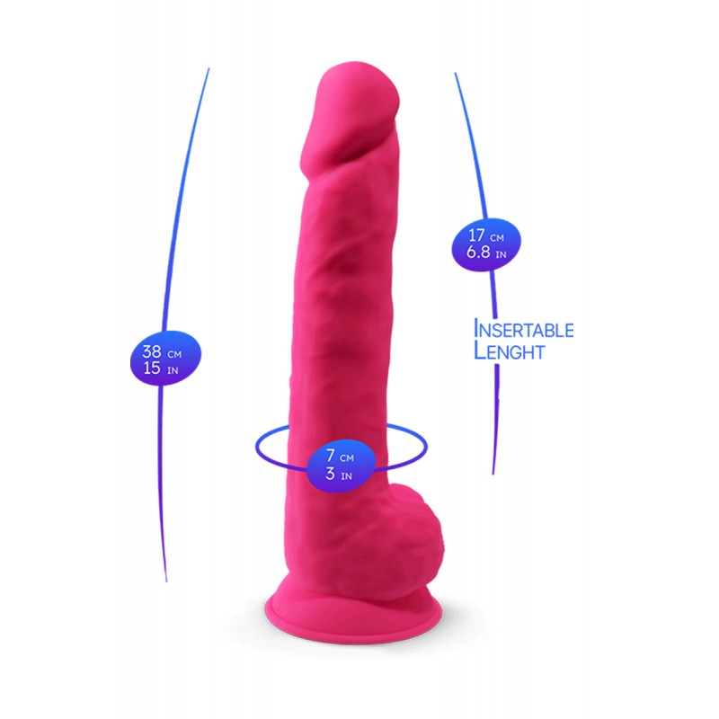 Gode The Original Model 1 rose 38 cm - SilexD Gode The Original Model 1 rose 38 cm - SilexD