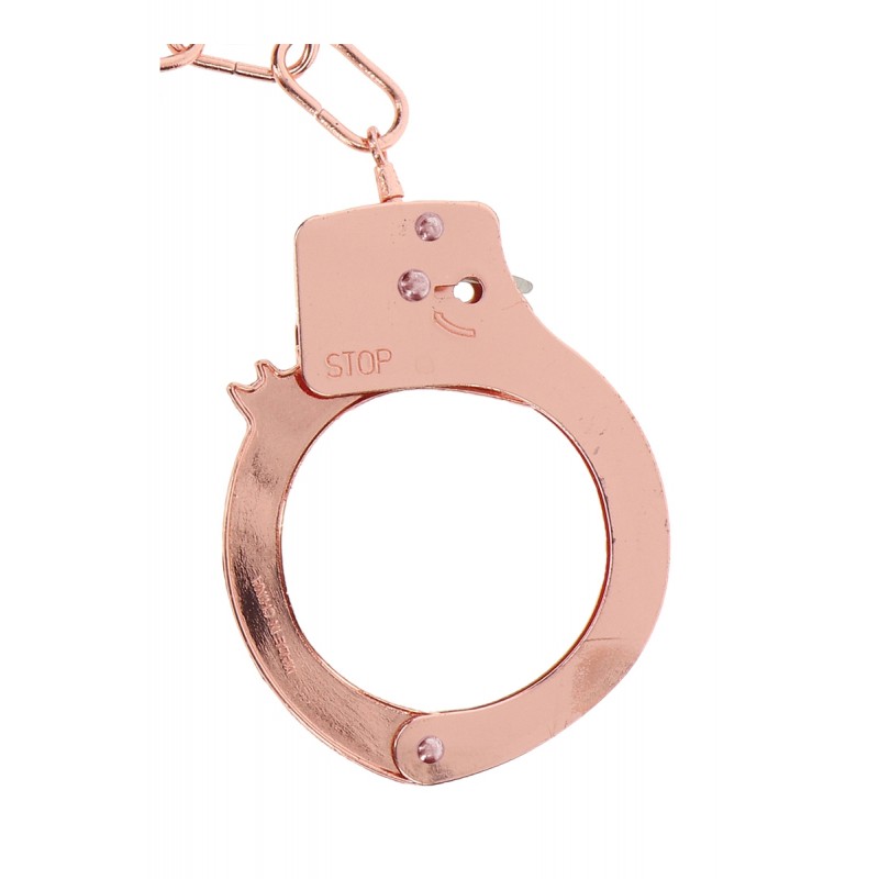 Menottes métal rose gold - Toy Joy Menottes métal rose gold - Toy Joy