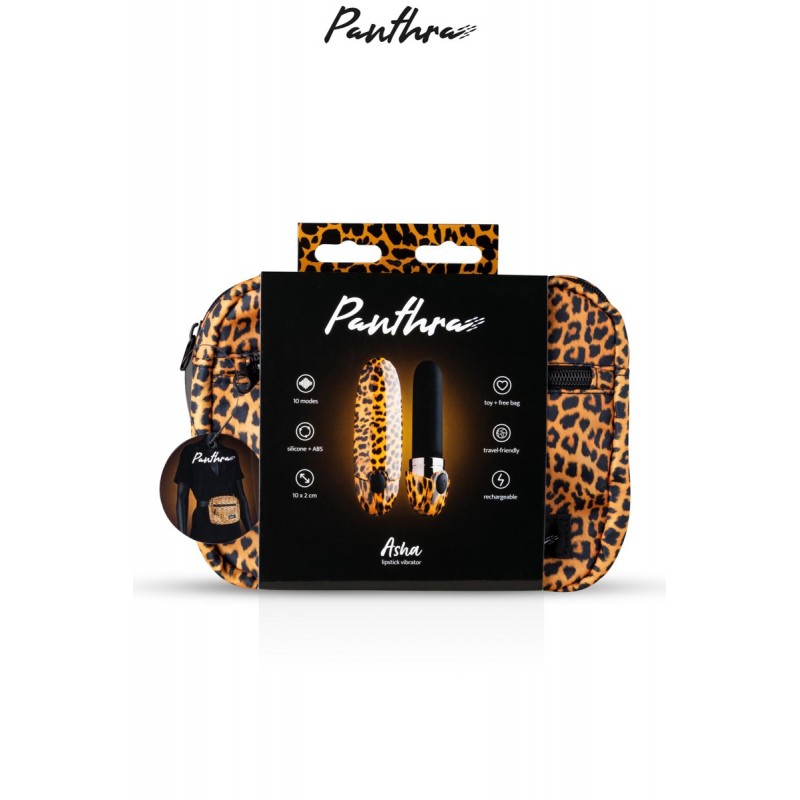 Mini vibro rouge à lèvres Asha - Panthra Mini vibro rouge à lèvres Asha - Panthra