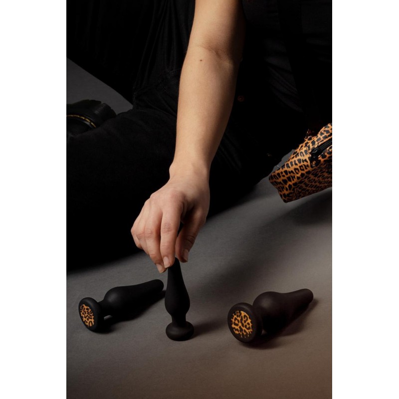 Kit 3 plugs anaux Kesia - Panthra Kit 3 plugs anaux Kesia - Panthra