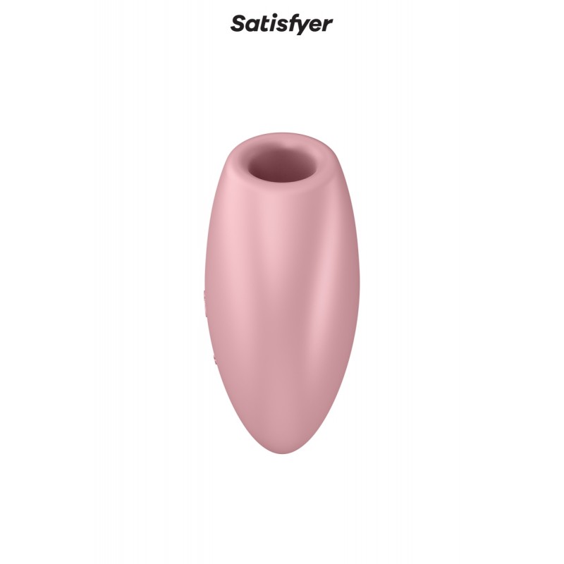 Double stimulateur Cutie Heart rose - Satisfyer Double stimulateur Cutie Heart rose - Satisfyer