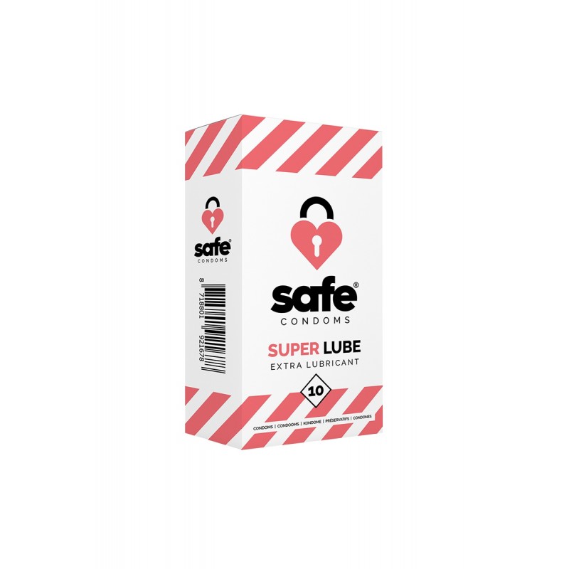 10 préservatifs Safe Super Lube 10 préservatifs Safe Super Lube