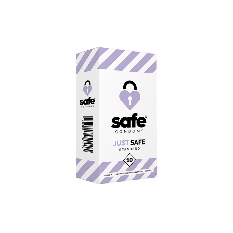 10 préservatifs Just Safe Standard 10 préservatifs Just Safe Standard
