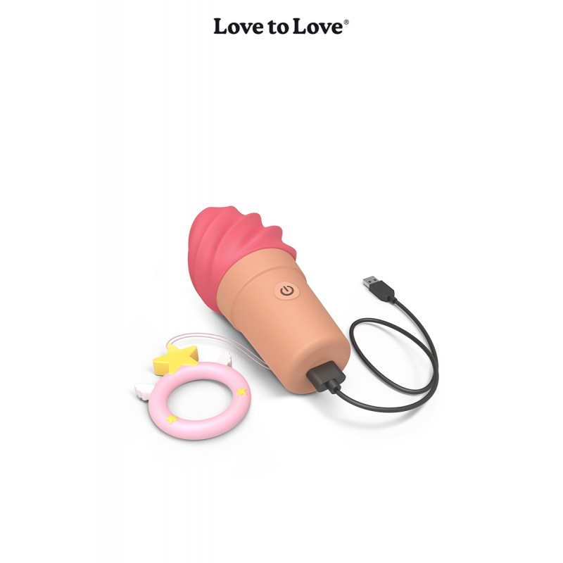 Stimulateur Cand'Ice Raspberry Joly - Love To Love Stimulateur Cand'Ice Raspberry Joly - Love To Love