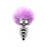 Plug métal Fluffy Twist M mauve - Alive Plug métal Fluffy Twist M mauve - Alive
