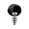 Plug métal Fluffy Twist M noir - Alive Plug métal Fluffy Twist M noir - Alive