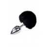 Plug métal Fluffy L noir - Alive Plug métal Fluffy L noir - Alive