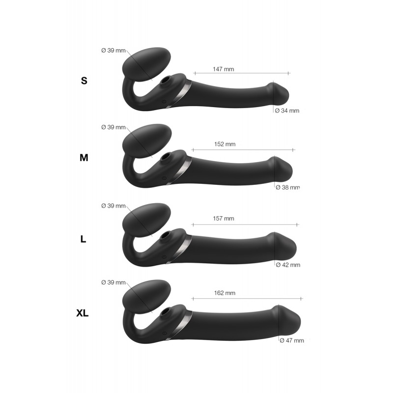 Strap-on-me Multi Orgasm noir XL Strap-on-me Multi Orgasm noir XL