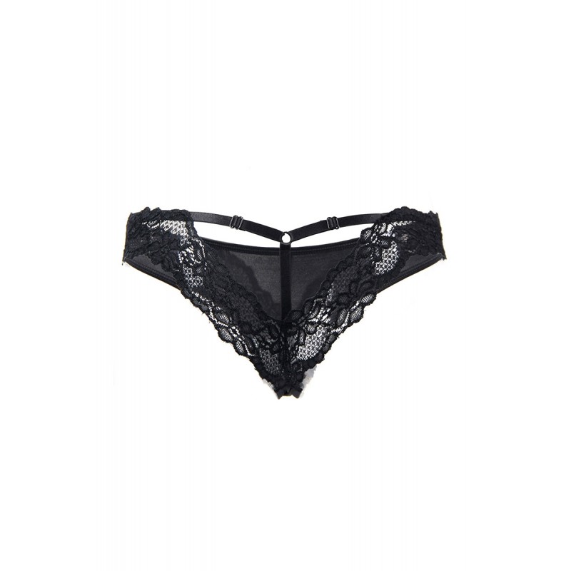 String brésilien noir Paris Hollywood String brésilien noir Paris Hollywood