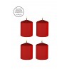 4 bougies SM rouges parfumées - Ouch! 4 bougies SM rouges parfumées - Ouch!