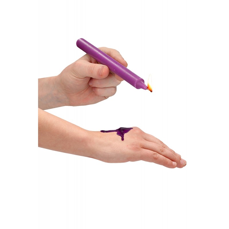 4 bougies SM colorées Large - Ouch! 4 bougies SM colorées Large - Ouch!