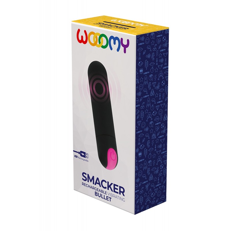 Mini vibro Rechargeable Smacker - Wooomy Mini vibro Rechargeable Smacker - Wooomy