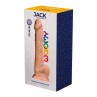 Gode silicone double densité Jack - Wooomy Gode silicone double densité Jack - Wooomy